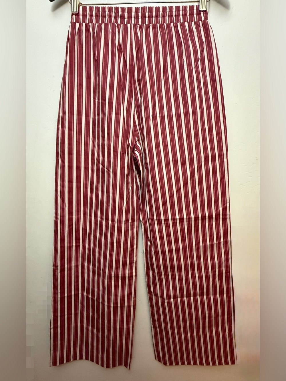 Tribe Kelley Grayton Wide Leg Pants –NWT  – Size Small-Vintage Red